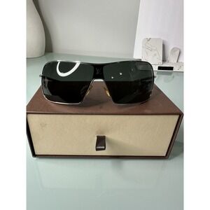 VINTAGE LOUIS VUITTON WRAP AROUND SUNGLASSES - NOIR